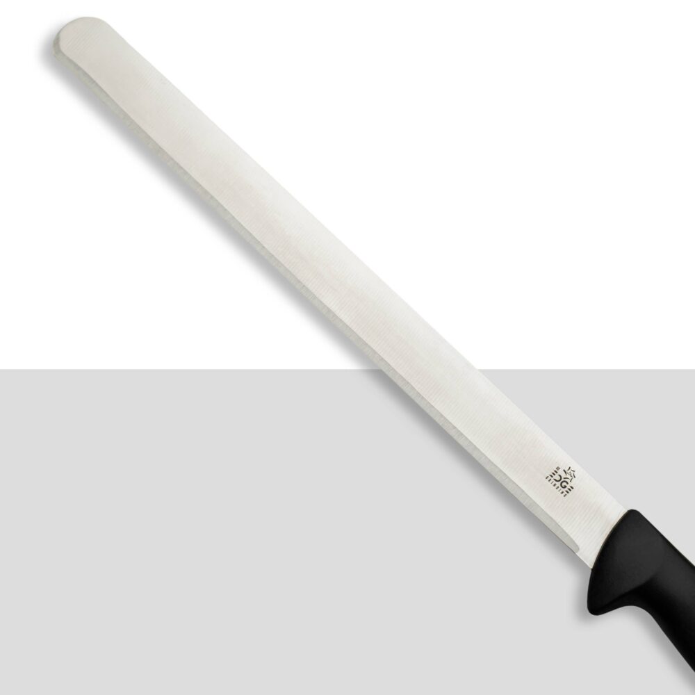 Durable Butcher Knife with Black Handle 14"