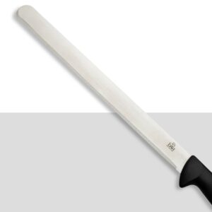 Durable Butcher Knife with Black Handle 14"