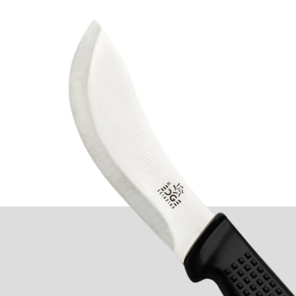 Precision Stainless Steel Butcher Knife with Black Handle 5"